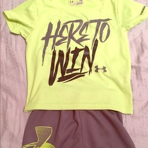 Boys underarmour summer outfit